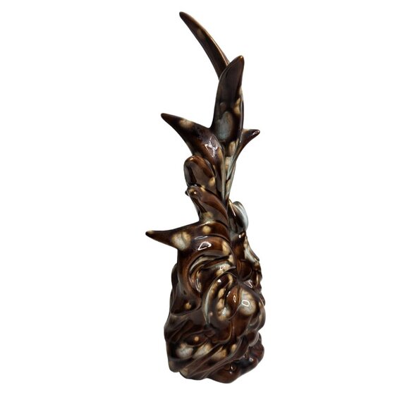 Hand Crafted Ceramic Glazed Rooster Vintage Mid Century Modern Figurine 12" Tall - Picture 3 of 9